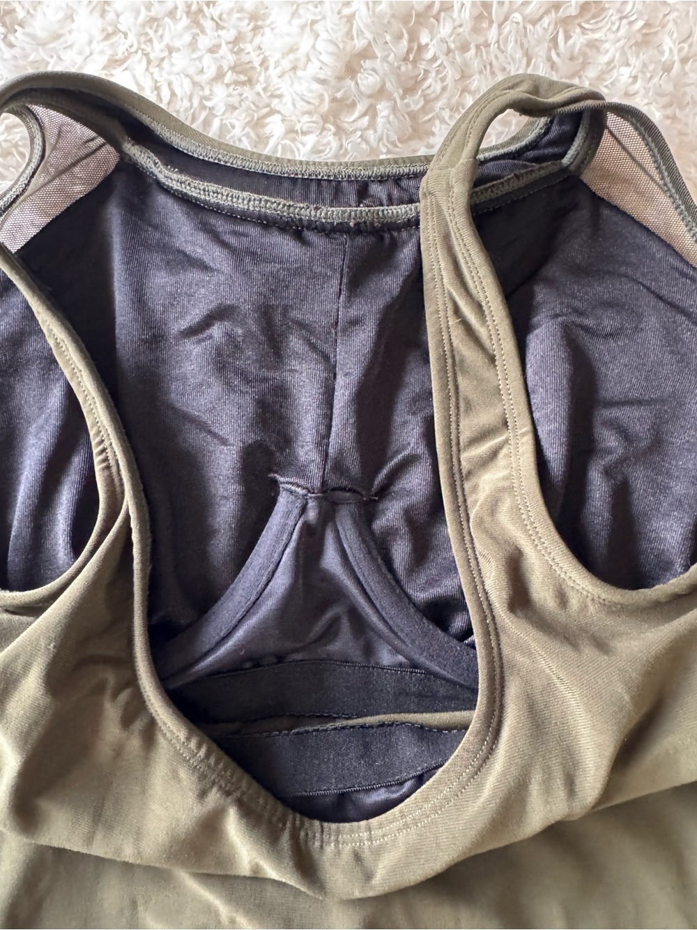 Miraclesuit Illusionists Ursula Underwire Tankini Swim Top In Nori Green Size 12 - Picture 9 of 11